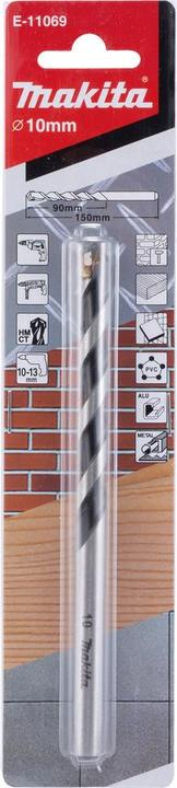 Actual product image Makita TCT Multi Drill 10x150mm (10 millimetres)