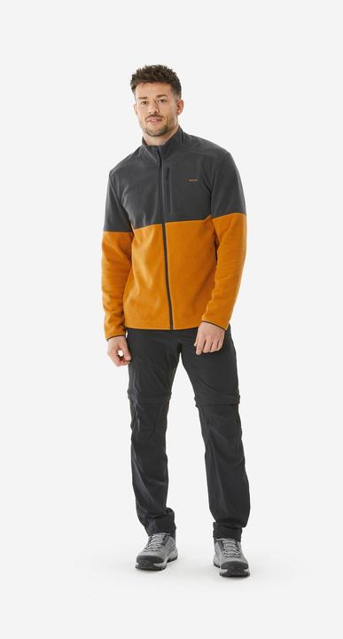 Produktbild Quechua Fleecejacke Herren Wandern - MH500 braun (XL)