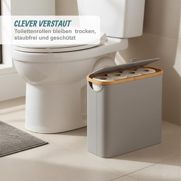 Actual product image Relaxdays Toilet roll storage