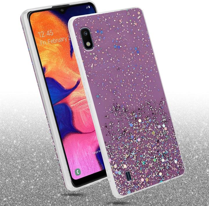 Immagine prodotto Cadorabo Copertura in TPU scintillante (HTC One M10, Samsung Galaxy A10)