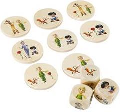 Actual product image Hape The Little Prince planet game (German, English, French, Italian)