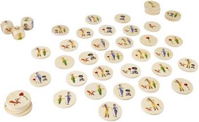 Actual product image Hape The Little Prince planet game (German, English, French, Italian)