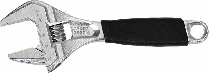 Produktbild Bahco ERGO 32-mm-Rollgabelschlüssel mit extragrosser Öffnungsweite, Zentralmutter und Gummigriff, verchro (32 mm)