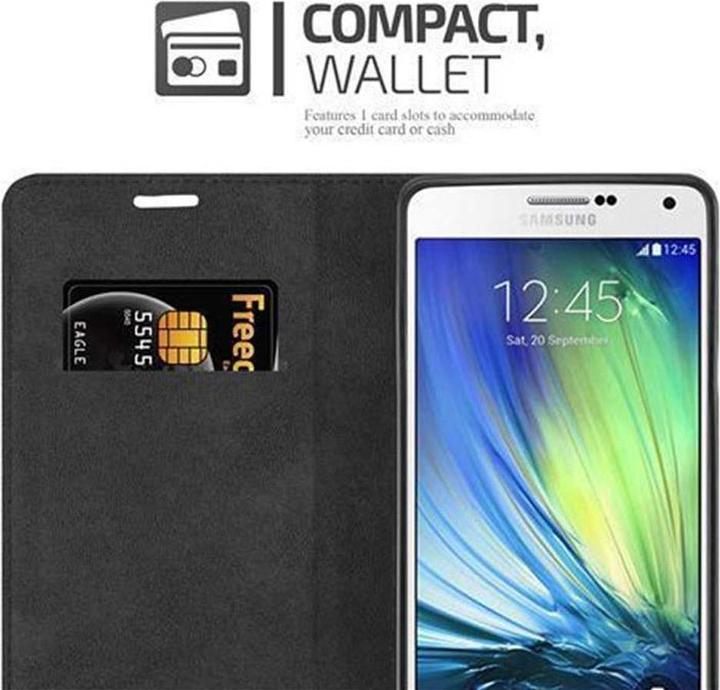 Actual product image Cadorabo Book Invisible Magnet Cover (Samsung Galaxy A7)