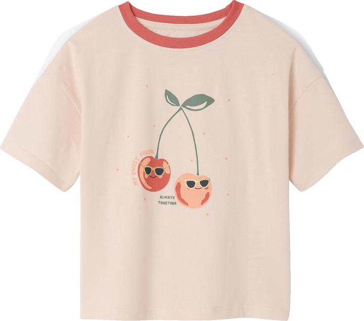 Actual product image Vertbaudet Mädchen-Set: T-Shirt & Shorts aus Frottee (140)