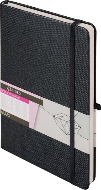 Actual product image Antrax Notes A5 Grid Rubi Graphite ANTRA (A5, Hardcover)