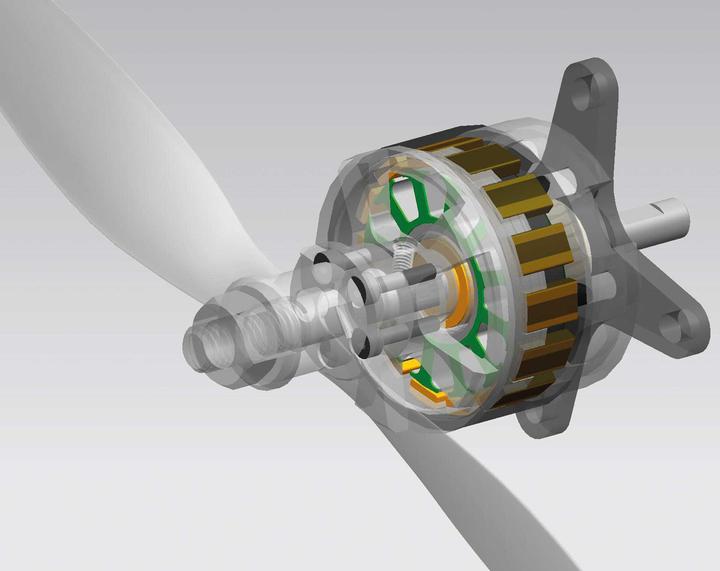 Produktbild Planet-Hobby joker 3530-11 v3 1200 kv brushless motor