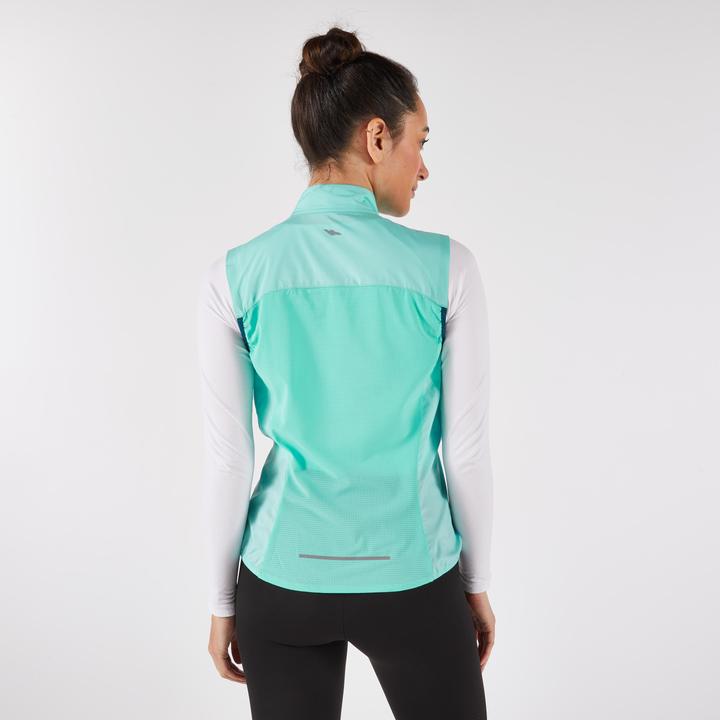 Produktbild Kiprun Weste Damen aermellos winddicht Lauf Polyester (L)