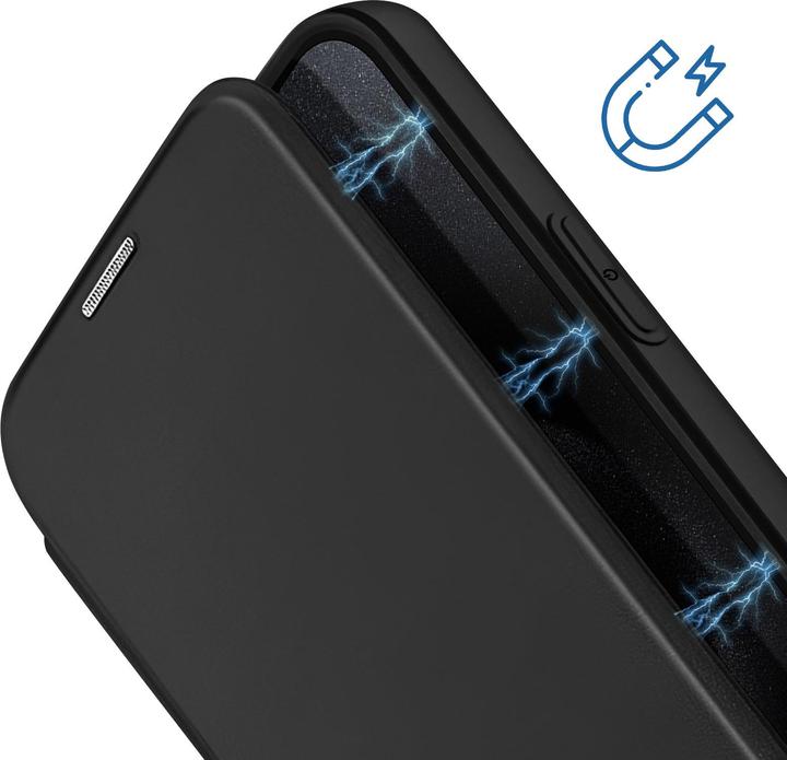 Produktbild Force Case Klappetui für iPhone 15 Pro Klappschutz Magnetischer Kartenhalter (Apple iPhone 15 Pro)