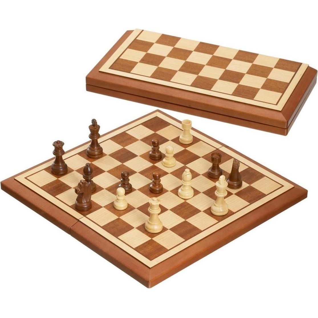 Philos Cassetta Scacchi Belgrado: Design Quadrato 40mm