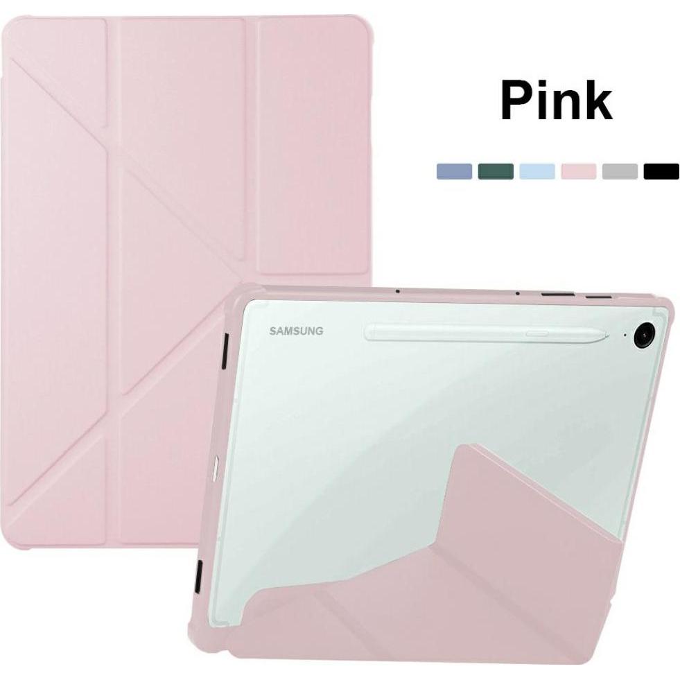 No Name Custodia Stand Samsung Tab S10 Ultra różowo-piaskowe/pinksand (Samsung Galaxy Tab S10 Ultra), Cover tablet, Pink