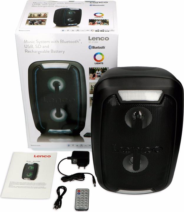 Actual product image Lenco BT-272 (7 h, Rechargeable battery operated, Electrical connection)