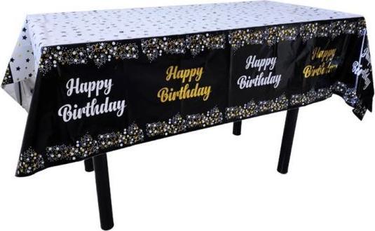 MU Style Tischdecke Geburtstag (274 x 137 cm)