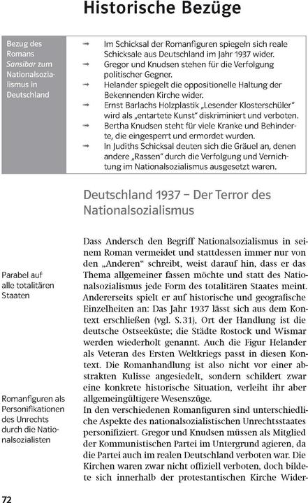 Immagine prodotto Lektürehilfen Alfred Andersch "Sansibar oder der letzte Grund" (Tedesco, Andersch Alfred, Thomas Gräff, 2015)