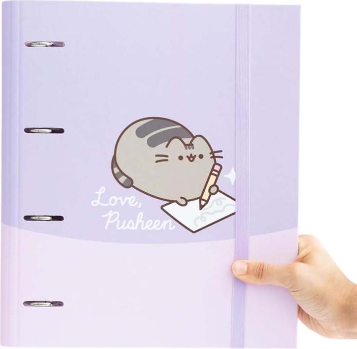 Actual product image Pusheen A4 Ordner 4 Ringe Moments Kollektion (A4)