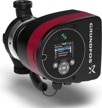 Image du produit Grundfos Pompe de circulation MAGNA3 25-80 180 byggelaengde 180 mm 1x230V PN6/10 RG 1 1/2 (Pompe à débit)