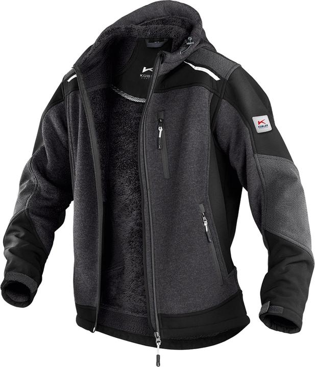 Produktbild Kübler Strickjacke mit Teddyfutter (L)