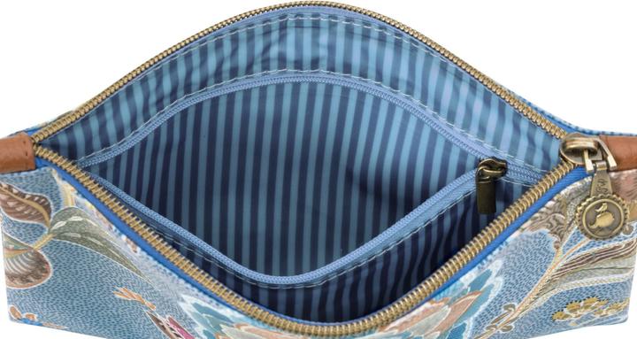 Actual product image PIP Studio Charly Kosmetiktasche flach medium Matata blau 24x1x15.5cm