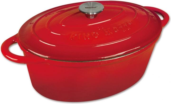 Kinghoff ENAMELED IRON FRYER 30CM KH-1530 (Bratpfanne, Gusseisen)