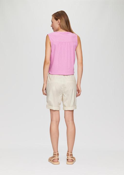 Actual product image S.Oliver Hose Leichte Shorts mit Elastikbund aus Lyocellmix (32)
