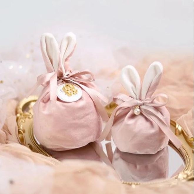 Produktbild MU Style Geschenktaschen mit Hasenohren (Geschenktüte, 4 x)