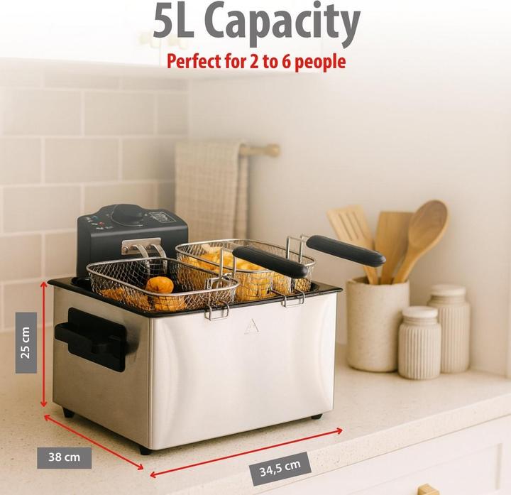 Actual product image alpina Deep fryer
