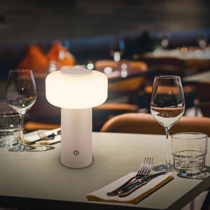 Produktbild Briloner Brilo unplugged JUNA Akku Tischleuchte - Beige (210 lm)