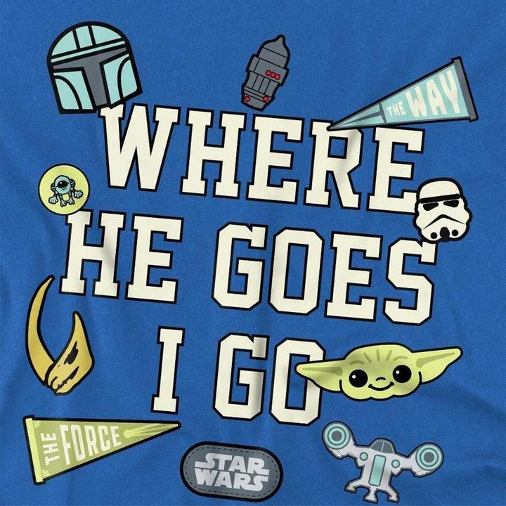 Produktbild Star Wars Where He Goes TShirt (104)