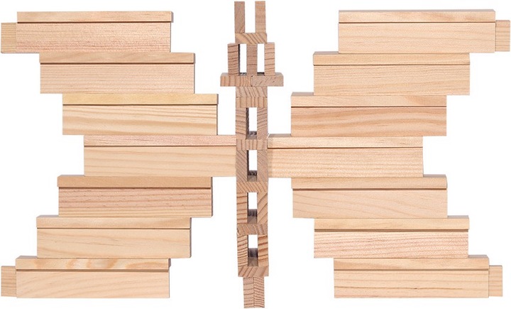 Actual product image Kapla 100 crate