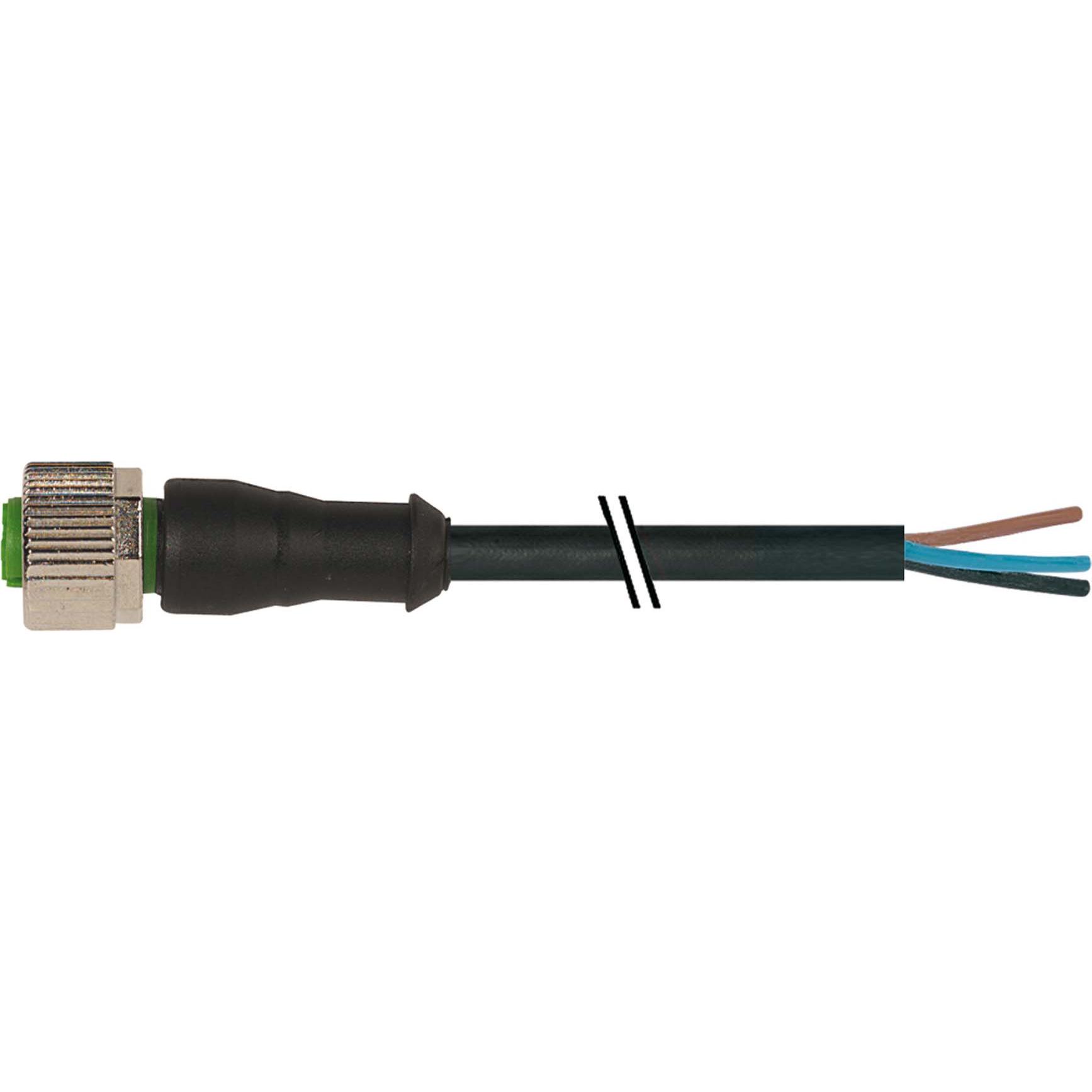 Murr Elektronik 7000-12221-6340300 Sensor-/Aktor-Steckverbinder unkonfektioniert 3.00 m 1 St., Elektronikkabel + Stecker...
