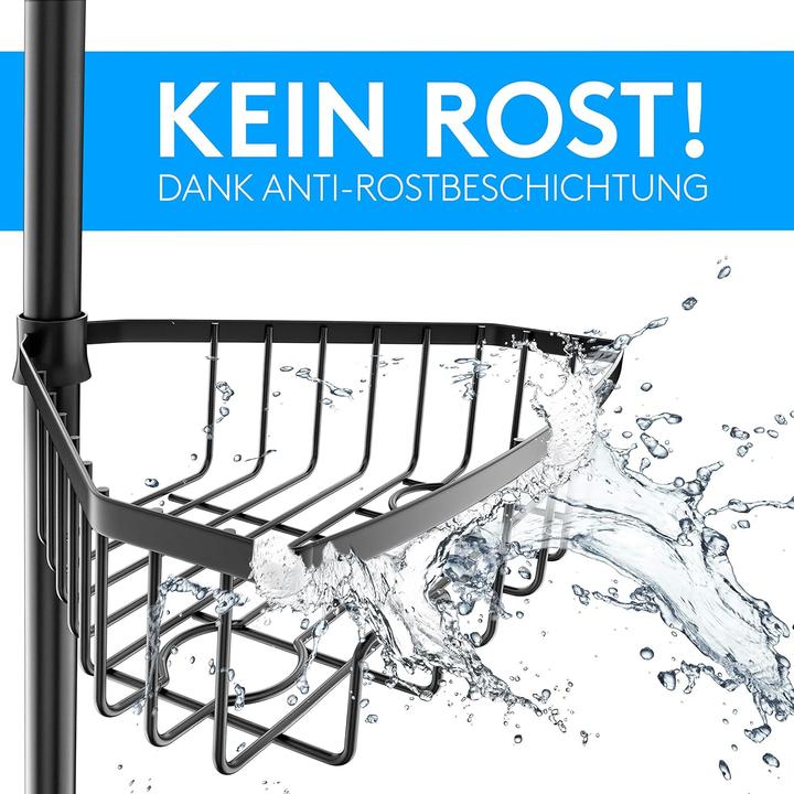 Produktbild Edelhand Teleskop Duschregal (24.80 x 21 x 30.50 cm)