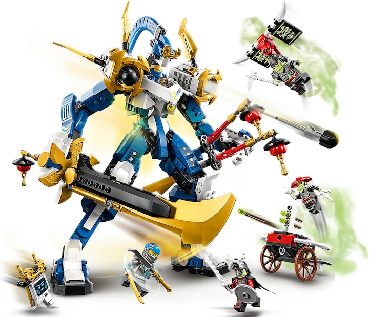 Actual product image LEGO Jay's Titan Mech (71785, LEGO Ninjago)