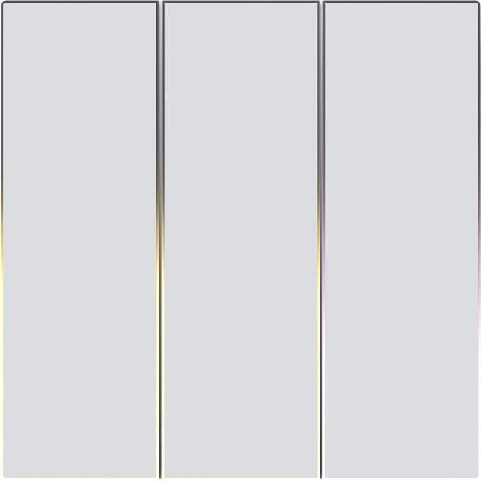 Avatto, Interruttore luce, Touch ZigBee Light Switch TS60-EU-W3 Triple TUYA (white).