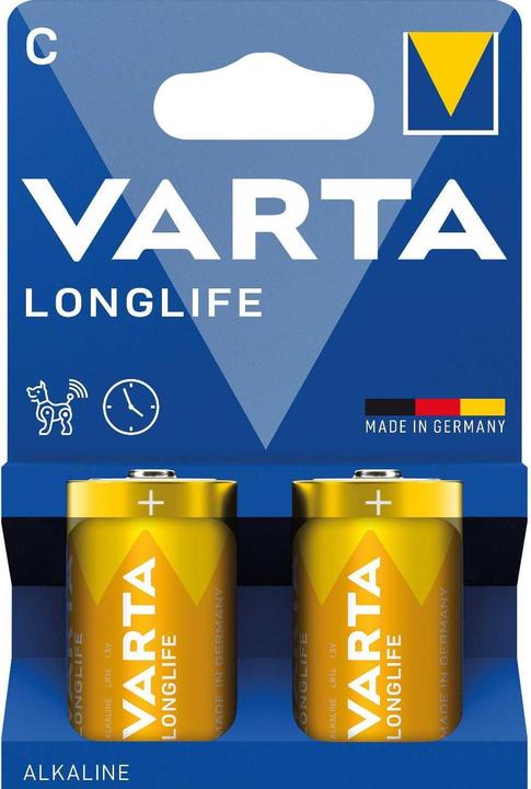 Varta VAR Longlife C 2er Blister (2 Stk., C, R14)