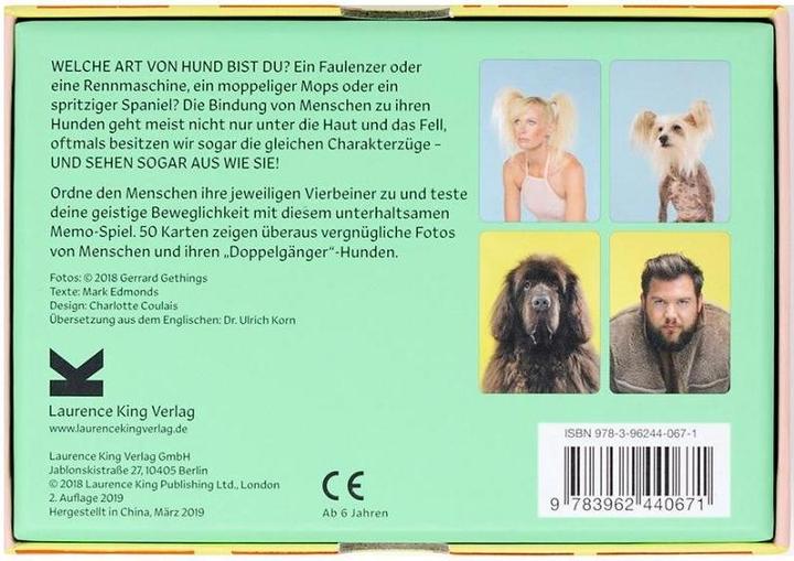 Immagine prodotto Memoria Memoria Assomigli al tuo cane? (Tedesco)