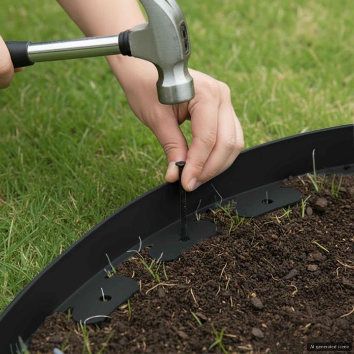 Actual product image vidaXL Gartenumrandung