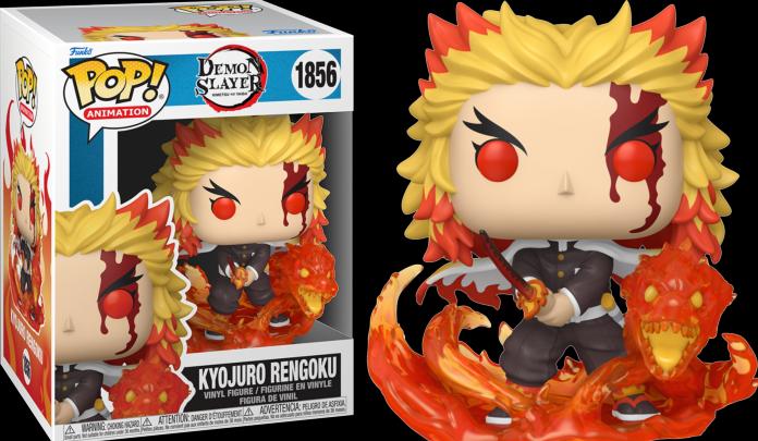 Actual product image Funko Demon Slayer: Kimetsu no Yaiba POP! Animation Kyojuro Rengoku