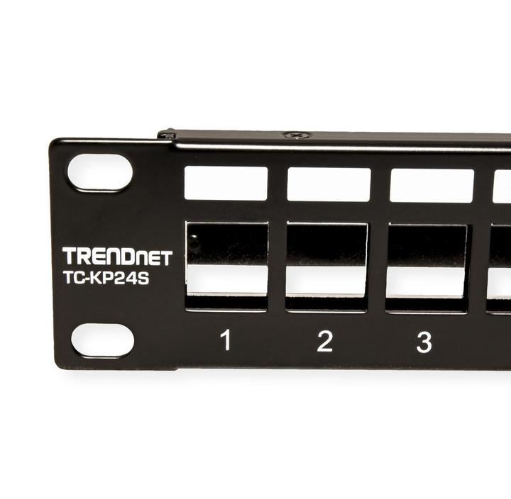 Actual product image Trendnet TC-KP24S patch panel (blank panel)