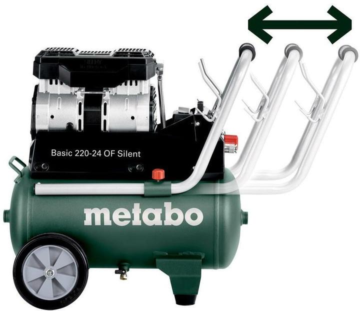 Actual product image Metabo Basic 220-24 OF Silent (8 bar, 24 l)
