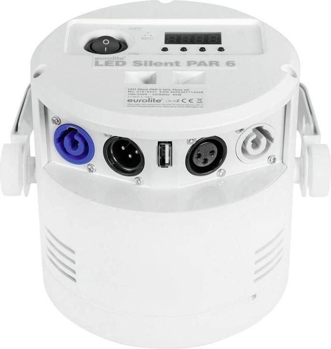 Produktbild Eurolite LED Silent Par 6 QCL Floor ws (LED)