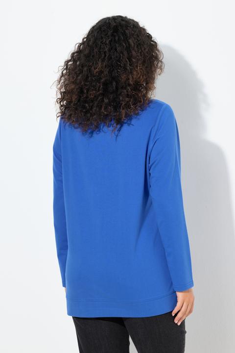 Produktbild Ulla Popken Sweatshirt, Herz, Stehkragen, Langarm (42)