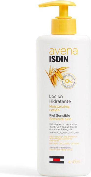 Produktbild Isdin Avena Feuchtigkeitslotion für empfindliche Haut 400ml (Körperlotion, 400 ml)