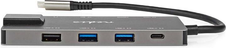 Immagine prodotto Nedis CCBW64775AT02 Adattatore USB USB 3.2 Gen 1 Jack USB-C™ Uscita HDMI™ / Jack RJ45 / SD / 2X U (USB-A, 10 Porti)