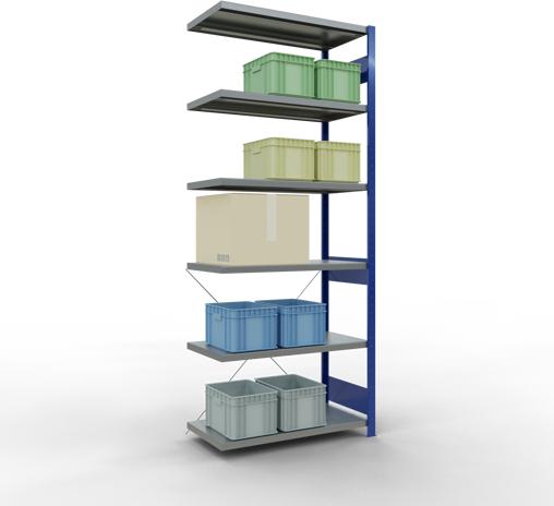 Image du produit Schulte Lagertechnik Système enfichable Élément suivant MULTIplus250 avec entretoise croisée