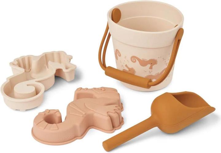 Actual product image Liewood Strandspielzeug Set Kit Mini Seahorse Apple Blossom