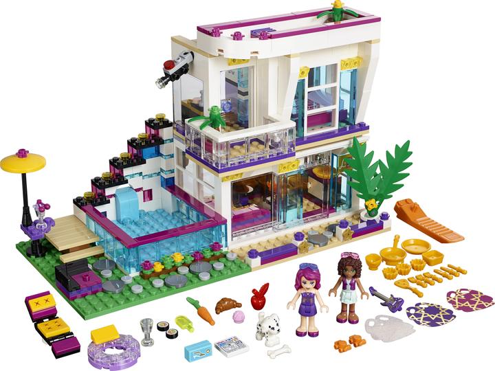 Produktbild LEGO Livis Popstar-Villa (41135, LEGO Friends)