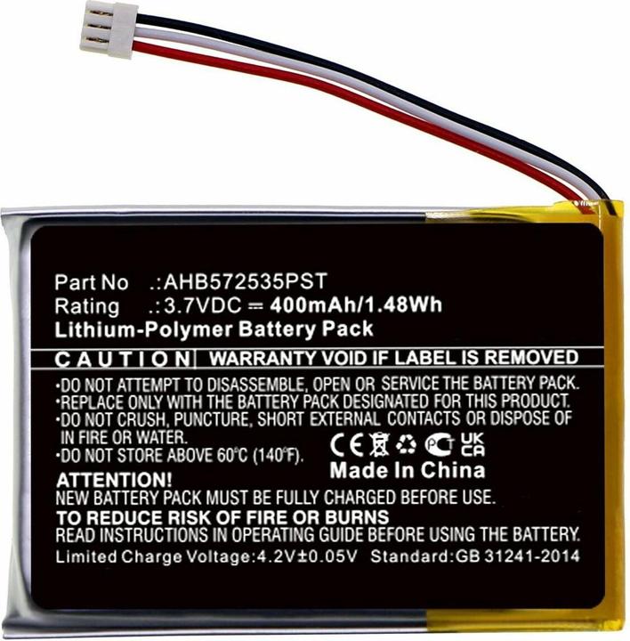 CoreParts Batteria per cuffie wireless (Jabra Evolve 75)