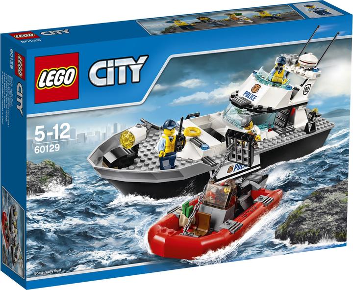Actual product image LEGO City Police Patrol Boat (60129, LEGO City)