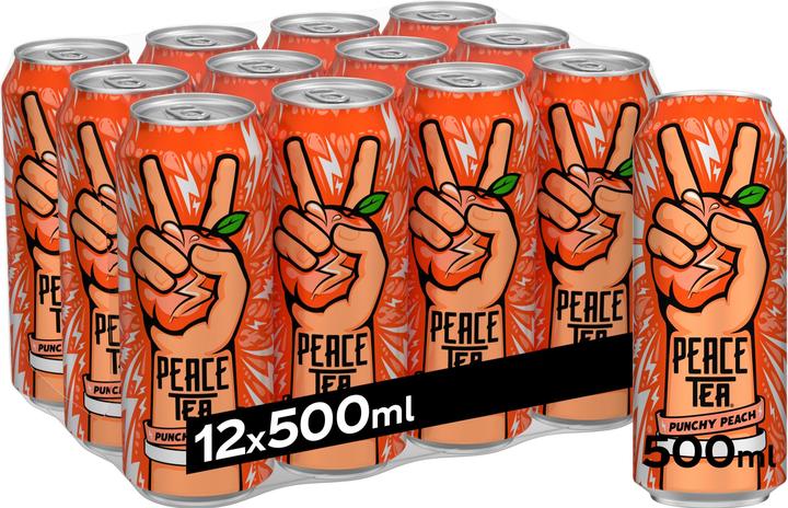 Produktbild Peace Tea Punchy Peach (12 x 50 cl)