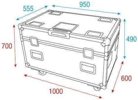 Produktbild Infinity Case für 4x Furion W402 WashBeam (Zubehör)